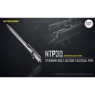 Nitecore NTP30 Bolt Action Titanium Pen