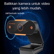 4K Laptop Webcams - 1080P Full HD USB With Microphone For Video Meeting - Wireless PC Camera Live Br