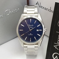 Alexandre Christie AC8617 Silver Blue Original Men's Watches Alexandre Christie AC 8617