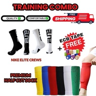 NIKE ELITE CREW / STOKIN PANJANG/ STOKIN COMBO / STOKIN BOLA / STOKIN NIKE PUTIH / STOKIN POTONG / S