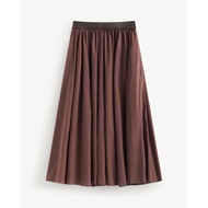Women's Aline Form Leather Back Skirt - Routine 10S26SKIW005