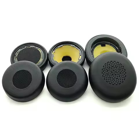 Suitable for Jabra Evolve 75 75+ Evolve2 75 MS Ear Pads Earphone Sleeve Sponge Pad Leather Earmuffs