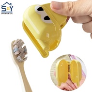 SHYUEYUE  Cute Portable Toothbrush Cover Dustproof Travel Case Home Hotel Dorm Camping Business Trip