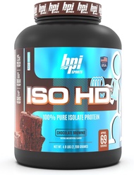 BPI Sports ISO HD 100% Whey Protein Isolate 5.48 Lbs - เวย์โปรตีนไอโซเลท 100% Free Shaker