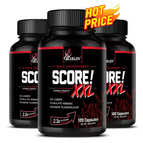 Score XXL Black Maca Supplement - with L Citrulline,Support Men Health for Energy, Endurance,Muscle 