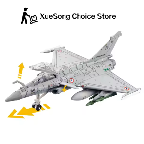 1/72 Military Series Building Blocks New Dassault Rafale Attack Aircraft Jet Model Multi-purpose Fig