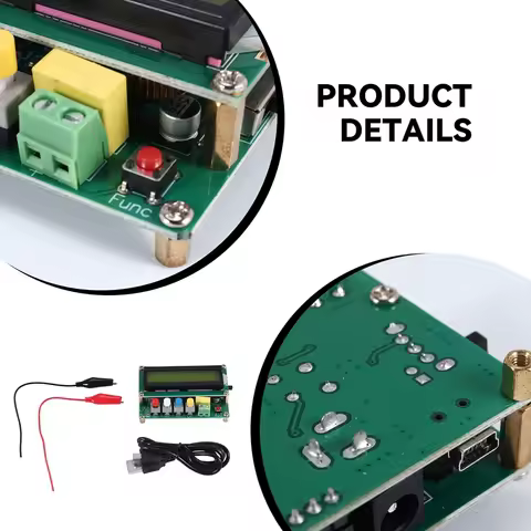 Lc100-A Digital Lcd High Precision Inductance Capacitance L/C Meter Capacitor Tester Frequency 1Pf-1