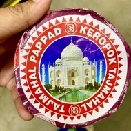 Papadom Cap Tajmahal 100g | Papadam Rangup Halal | Snek Crispy Ready Stock