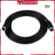 WIN Mini Din 9-pin Male to 9-pin Male  Input Cable for Video Game Sound Cards