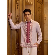 KEMEJA BIAST by Zaskia Mecca - Biviran Men's Shirt - Silk Road Expedition - Almaty Edition - Free Bo