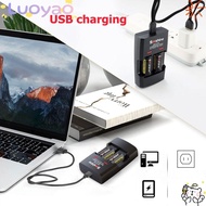 LUOYAO Battery Charger Universal 16340 14250 Dual Charger