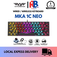 Armaggeddon MKA 1C Neo LED Backlight Mechanical Gaming Keyboard 61 Key Hot Swapable