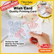 2026 Greeting Card Best Wishes Mother's Day Wish Card Wedding Birthday Card Kad Ucapan Thank You Car