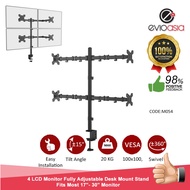 Fully Adjustable Monitor Arm Table Mount Stand for Monitor Size Up to 17inch - 30inch