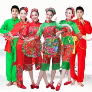Yangko Dance Outfit - Elderly Square Dance Fan Costume