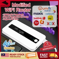 HOT🔥4G LTE Pocket Wifi 10000mAh Modified Unlimited WiFi Hotspot Portable Wifi Router Simcard with Po