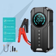 FHY/🌟WK 4 In 1 Car Jump Starter Air Pump Power Bank Portable Air Compressor Cars Battery Starters Auto Starting Device T