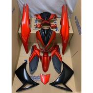 (+ STICKER) NOUVO LC ORIGINAL NAKASONE BODY COVER SET COVERSET WITH STICKET BLACK BLUE WHITE RED GOL