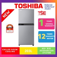 Toshiba Refrigerator  203L GR-B22MP/Toshiba Peti ais /toshiba 2 pintu peti sejuk 203L/toshiba 203L 2 doors Refridgerator