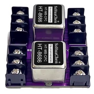 Permalloy Isolated Audio Transformer 600:600 20Hz-20KHz Bal-to-Unbal Converter Removes Hum Permalloy