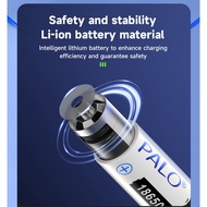 PALO 18650 Battery 3.7V 1500MAH  Pointed 18650 Li-ion Rechargeable Battery