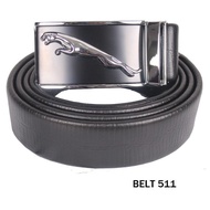 Black Semi Leather Belt – BELT 511