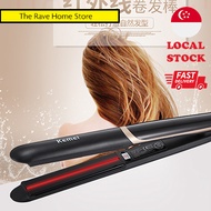 2 In 1 Far-infrared Ceramic Professional Hair Straightener Flat Iron Kemei Hair Curler Kemei 2219