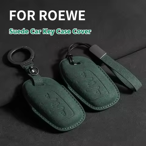 For MG 4 MG4 MG5 MG6 Mg3 Mg7 MG ZS Suede Car Remote Key Case Cover Car key protector