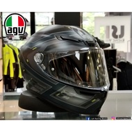 AGV K6 S Enhance Matt Grey Yellow Fluo Helmet