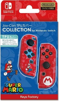 Switch Joy-Con 手掣保護殼套裝 TPU Cover Collection  (孖寶兄弟 超級瑪利歐 驚奇 Super Mario Wonder, A款)