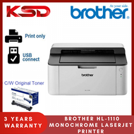 Brother HL-1110 Monochrome Laser Printer 1110 HL1110 (Comes with Original Brother Toner and Drum)