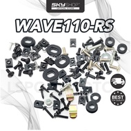 HONDA WAVE110RS COVER SCREW SET (BODY/FRONT/HANDLE) W110RS W110 RS WAVE110 RS WAVE 110 RS (S)