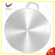 Gendang Aluminium Round Pan Roti Canai India Thosai 31.0cm/33.0cm non coating Breakfast Roti Jala bu