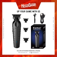 KEMEI Black Hair Trimmer KM-2299 & Clipper KM-2296