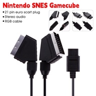Nintendo SNES Gamecube and N64 Console A/V TV Video Scart RGB Cable essories for Nintendo Switch