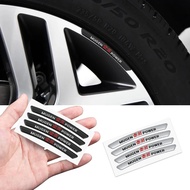 유4pcs Aluminum Mugen Logo Car Wheel Rim Hub Sticker Car Decoration For Honda Civic Accord Jazz C ☪✲