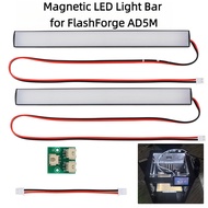 Bar Lampu LED Magnetik untuk FlashForge AD5M/5M Pro/AD5X |   Putih Sejuk Berkeamatan Tinggi, Pemasan