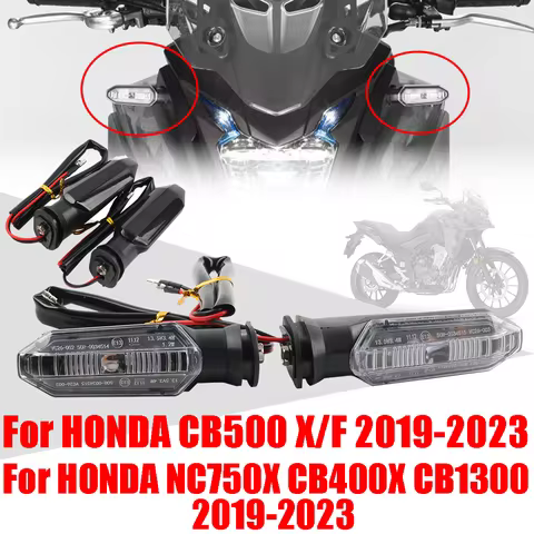 For HONDA CB500X CB500F CB 500 X 500X NC750X CB400X CB1300 SUPER FOUR Accessories Turn Signal Light 