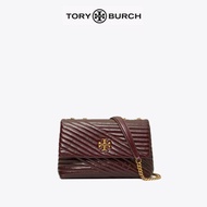 [Tory Burch Hong Kong] Tory Burch KIRA small leather glazed dual-use shoulder bag handbag 84190