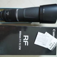 Mint Canon RF 800mm f11 IS STM not nikon sony leica