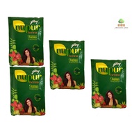 ผงเฮนน่านูเปอร์ สมุนไพรแท้ 100% ใช้ย้อมบำรุงเส้นผม และเพ้นท์ร่างกาย 55 กรัม 4 ถุง Nupur 100% natural