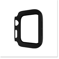 Thinfit &amp; Tempered Glass Case Cases for Apple Watch Series 4 / Apple Watch Series 5 - Black - 44mm