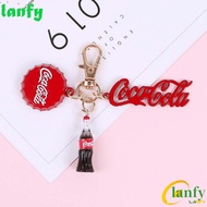 LANFY Coke Bottle Keychains Gift Cartoon Car Interior Accessories Coke Bottle Cool And Refreshing Co