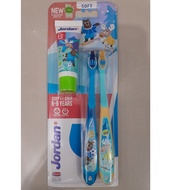 Jordan TOOTHBRUSH KIDS STEP 3 TWIN PACK 2'S 6-9 YEARS/Baby TOOTHBRUSH KIDS 6-9 YEARS