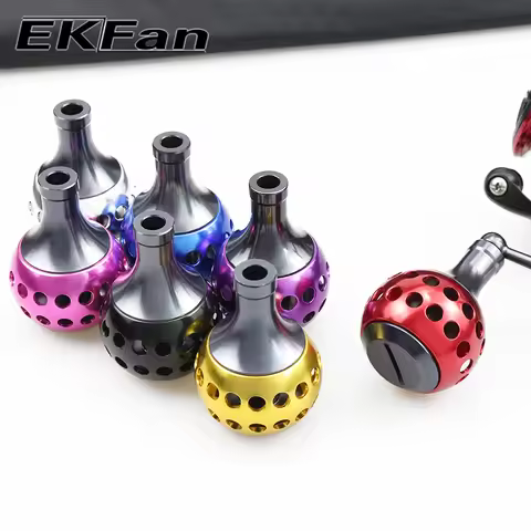 EKFan Dia.29/35/39mm Spinning Baitcasting Fishing Reel Knob for DAI/SHI Series Below 5000 Aluminum A