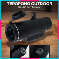 MURAH COD Teropong Monocular Outdoor Magnification 40 x 60 / teropong kamera camera tempel hp androi