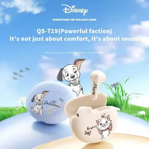 Disney Earphones Bluetooth 5.4 Earbuds Cartoon Wireless Gaming Headset Noise Reduction Headphones fo