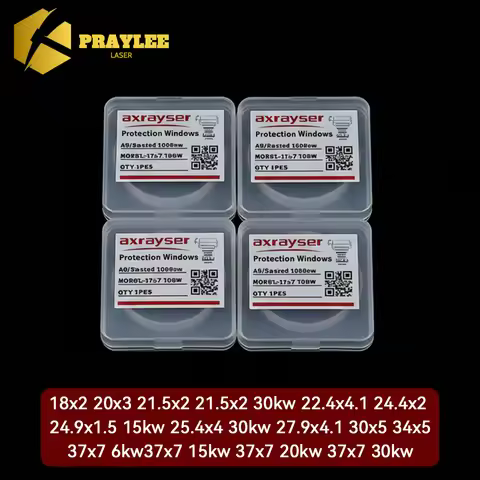 Laser Protective Lens 22.4x4.1 27.9x4.1 30x5 Fused Silica Raytools WSX BOCHU Precitec Laser Cutting 