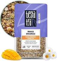 Tiesta Tea - Mango Dreamzzz Chamomile Loose Leaf Herbal Tea | Relaxing Chamomile & Lemongrass Blend 