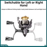 【New】Metal Fixed Spool Reel, No-Gap Reel, Shallow Spool Anti-Backlash 1000-7000